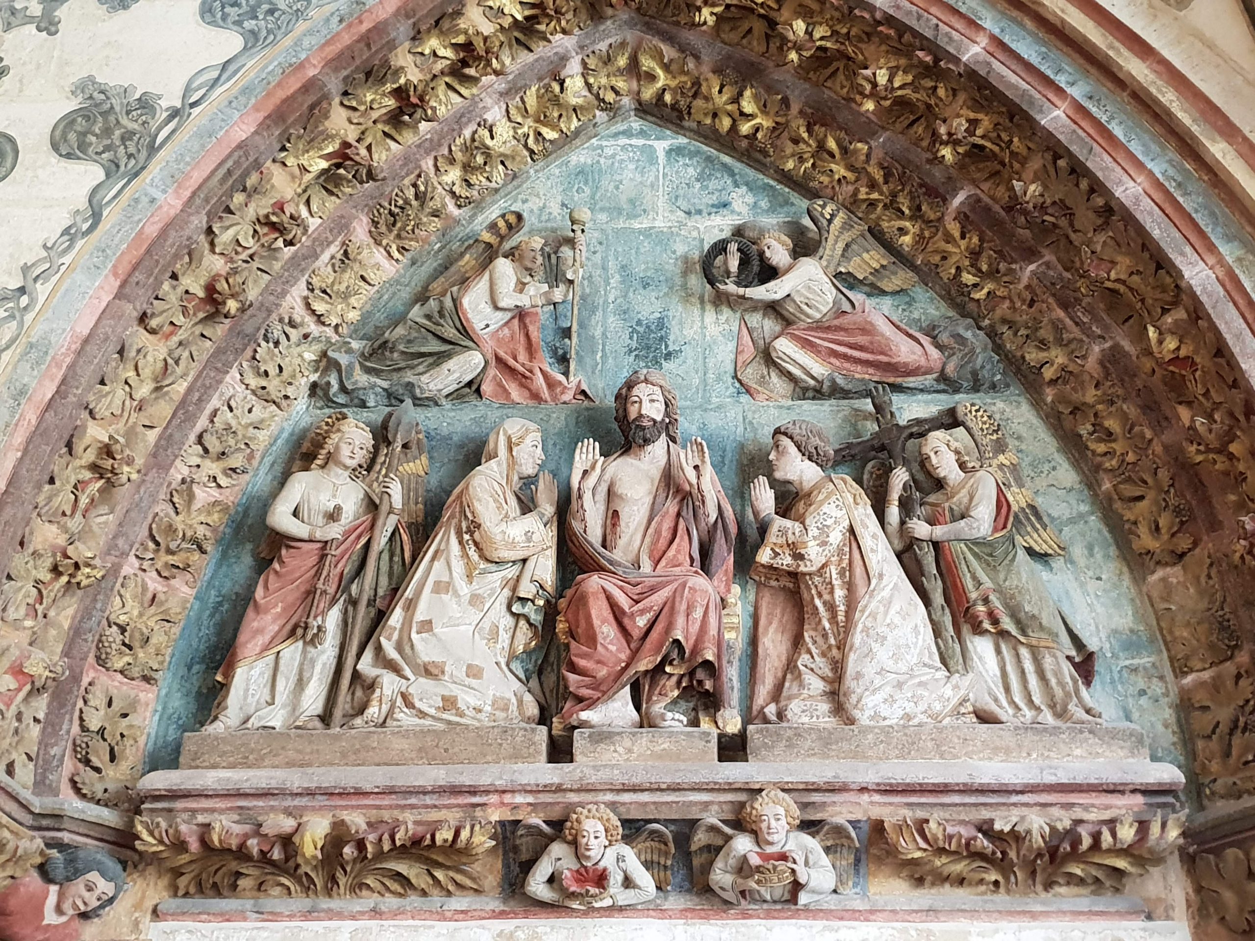 Tympan de la cathédrale de Burgos