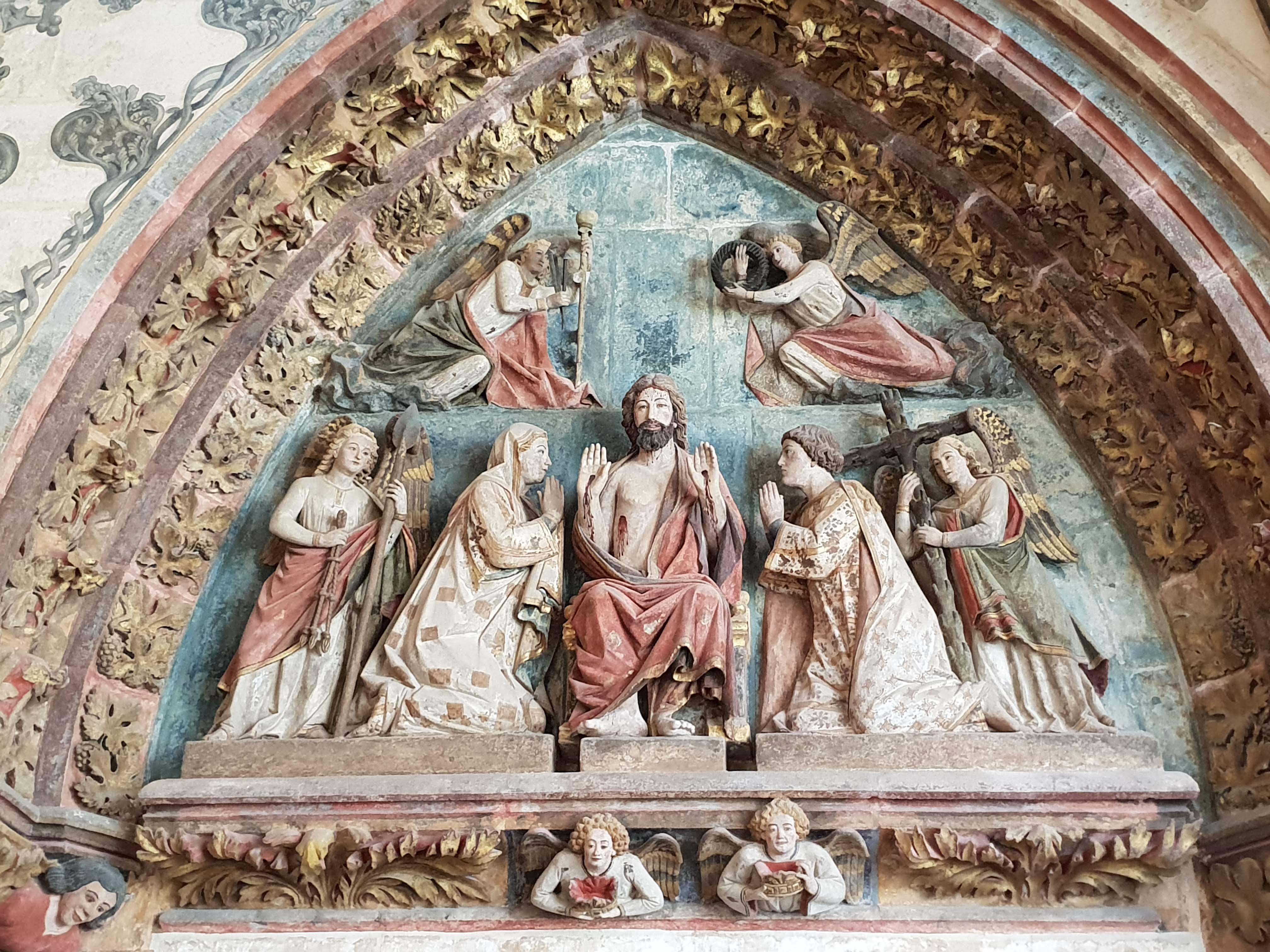 Tympan de la cathédrale de Burgos