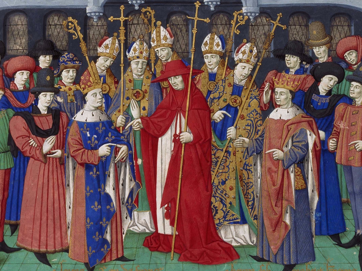 Louis VII et Henri II d'Angleterre
