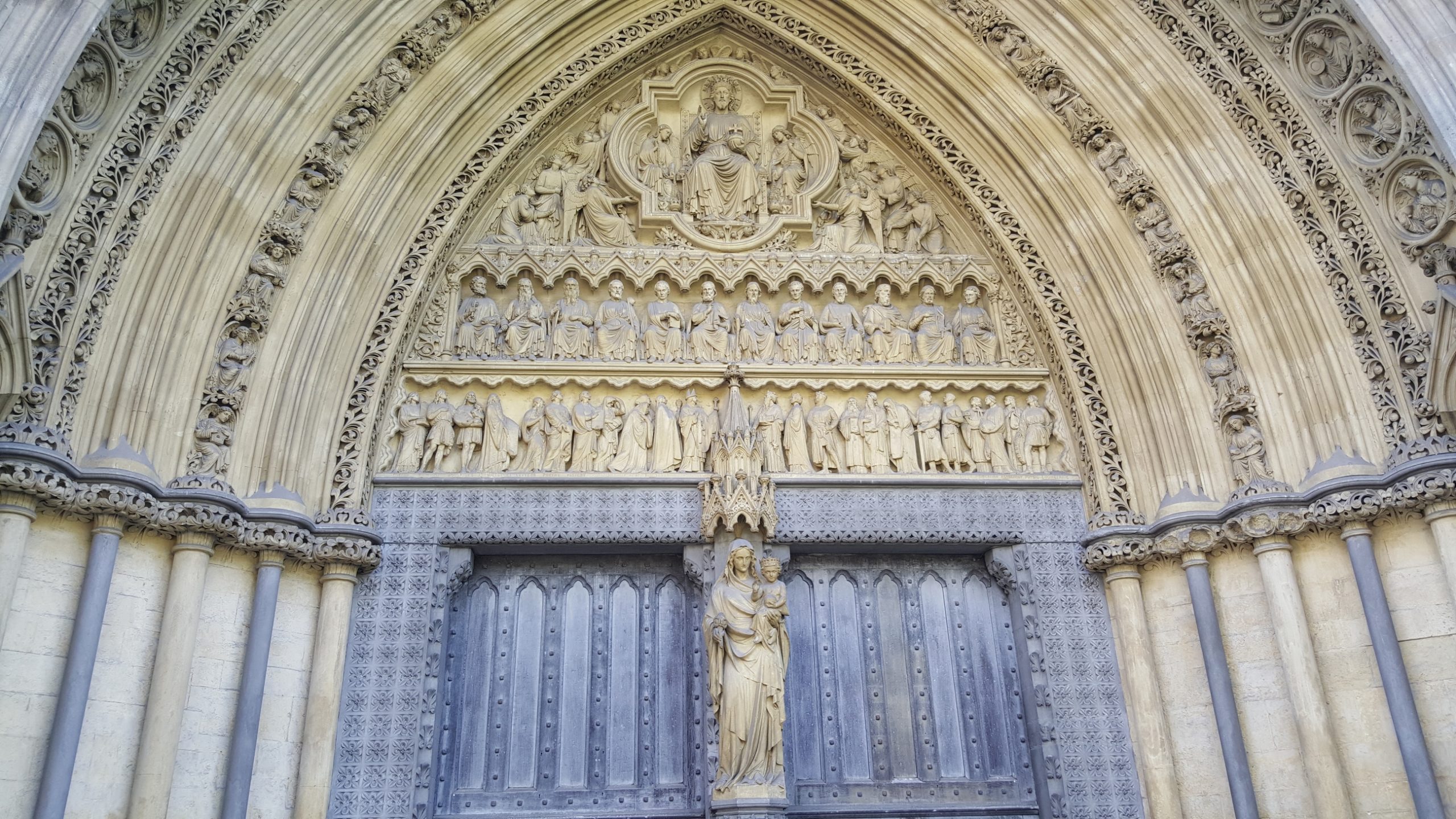 Tympan Abbaye de Wesminster
