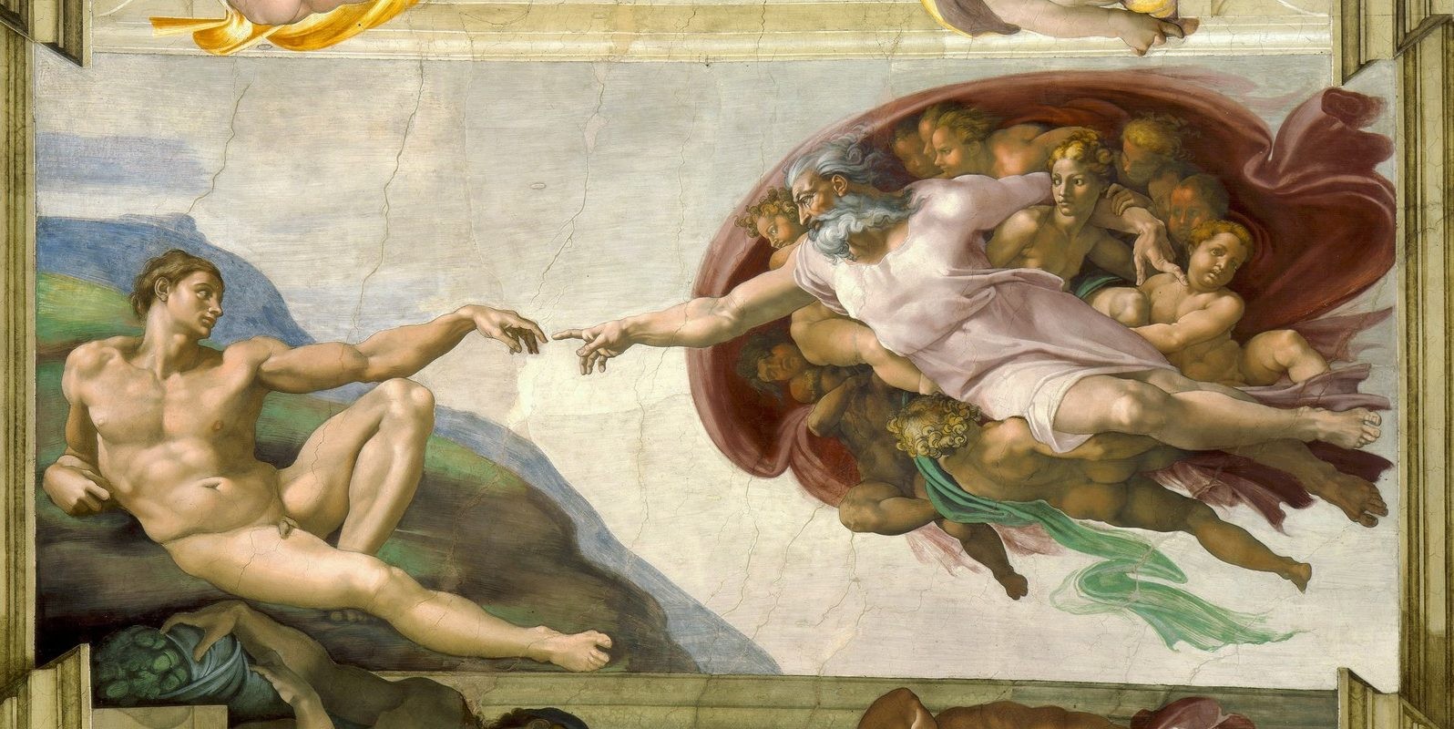 Michel-Ange, La Création d'Adam